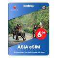 [eSIM] Asia Travel eSIM (6GB - 8 Days)