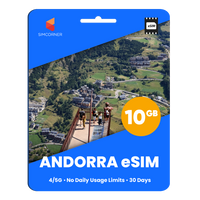 Thumbnail for Andorra eSIM: 10GB - 30 Days