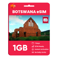 Thumbnail for Botswana eSIM: 1GB - 7 Days