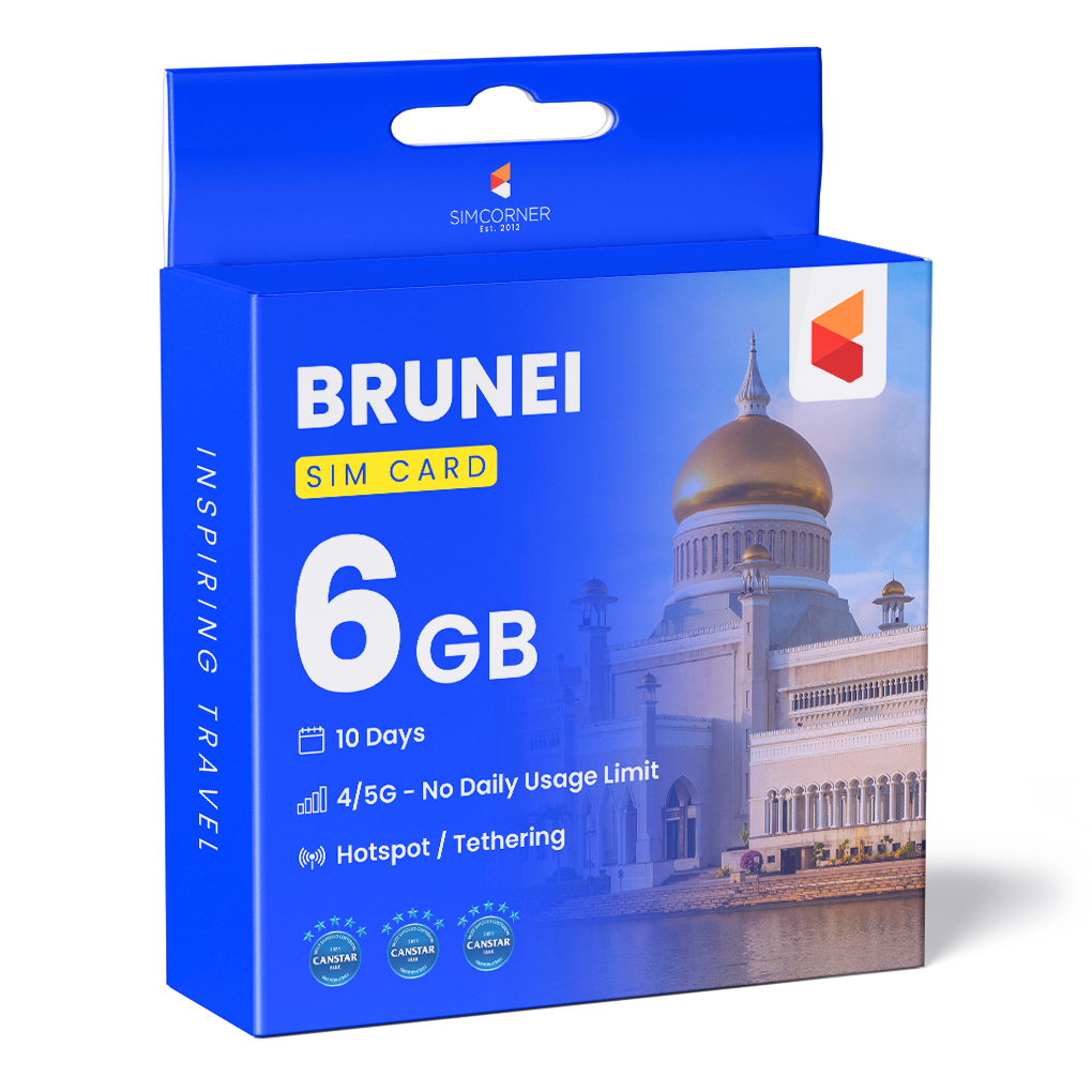 Brunei Data SIM Card (10 day - 6GB)