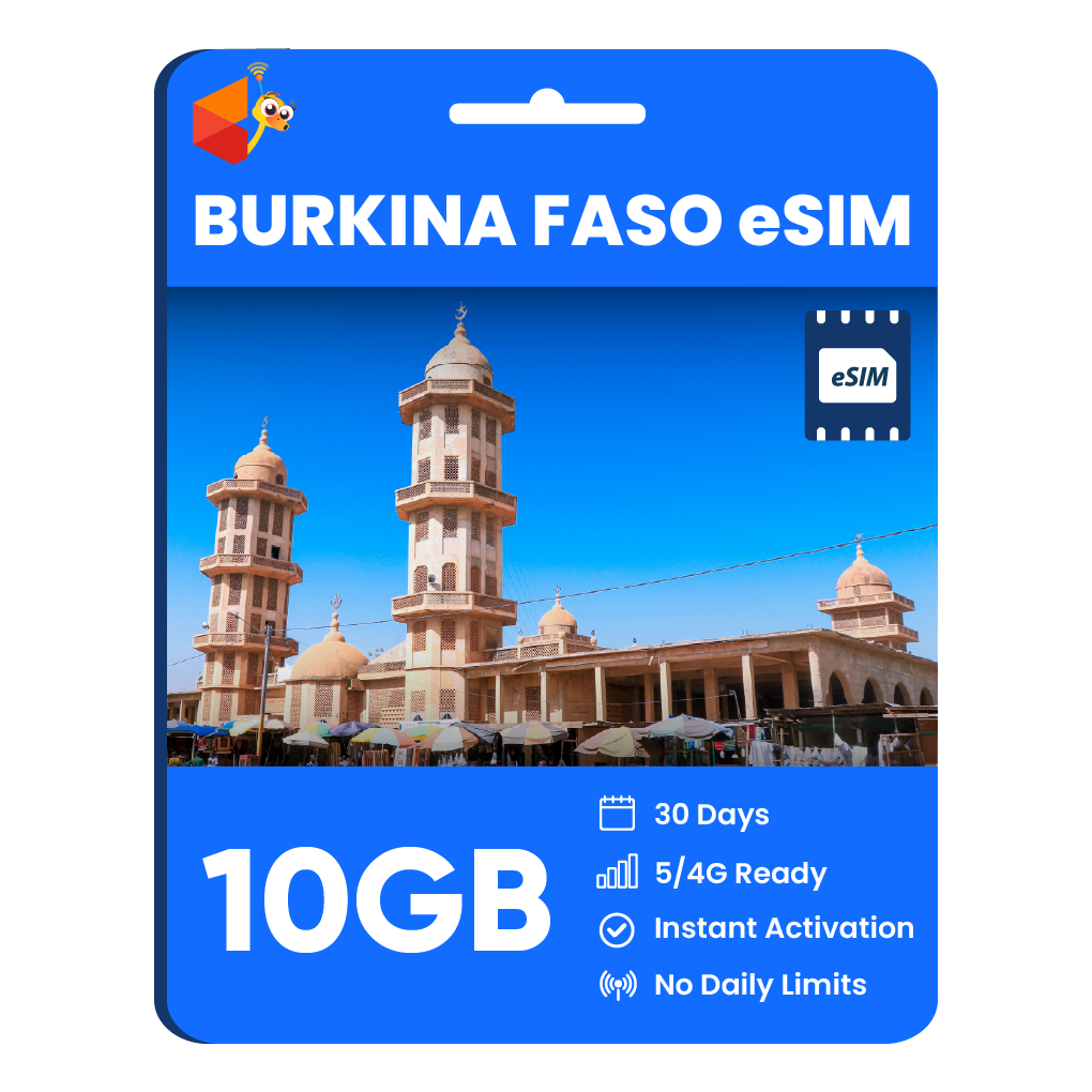 Burkina Faso Data eSIM