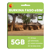 Thumbnail for Burkina Faso Data eSIM