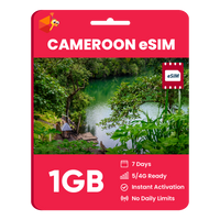 Thumbnail for Cameroon eSIM: 1GB - 7 Days