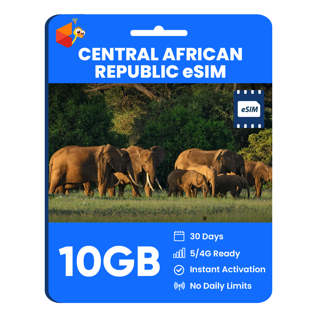 Central African Republic Data eSIM