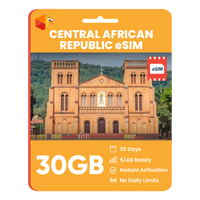 Thumbnail for Central African Republic Data eSIM