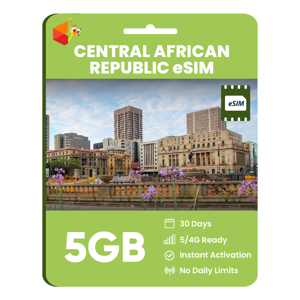 Central African Republic Data eSIM