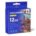 Czech Republic Travel Sim Card (12GB)