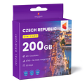 Czech Republic Travel Sim Card 200GB