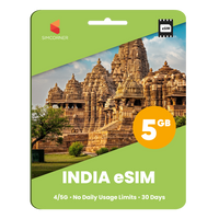 Thumbnail for India eSIM: 5GB - 30 Days
 - SimCorner
