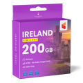 Republic of Ireland Travel Sim Card 200GB