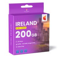 Thumbnail for Republic of Ireland Travel Sim Card 200GB