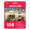 Israel eSIM: 1GB - 7 Days