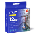 Italy Travel Sim Card (12GB)