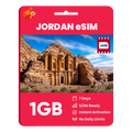 Jordan eSIM: 1GB - 7 Days