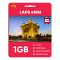Laos eSIM: 1GB - 7 Days