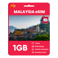 Thumbnail for Malaysia eSIM: 1GB - 7 Days