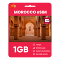 Morocco eSIM: 1GB - 7 Days