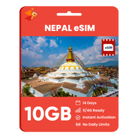 Thumbnail for [eSIM] Nepal Data eSIM (10GB - 14 Days)