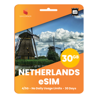 Thumbnail for Netherlands Data eSIM