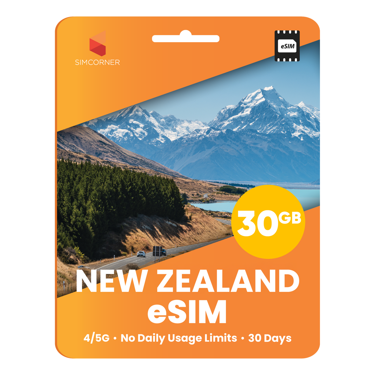 New Zealand Data eSIM