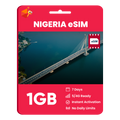 Nigeria eSIM: 1GB - 7 Days