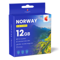 Norway Travel Sim Card (12GB)