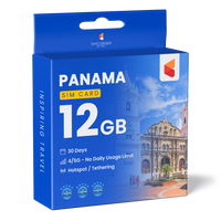 Thumbnail for Panama Data SIM Card(12GB)