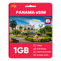 Panama eSIM: 1GB - 7 Days