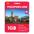 Philippines eSIM: 1GB - 7 Days