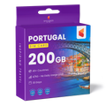 Portugal Travel Sim Card 200GB