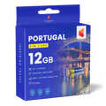 Portugal Travel Sim Card (12GB)
