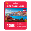 Portugal eSIM: 1GB - 7 Days
