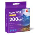 Slovakia Travel Sim Card 200GB