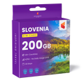 Slovenia Travel Sim Card 200GB