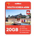 [eSIM] SouthKorea Data eSIM (20GB - 31 Days)