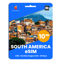 Thumbnail for South America Data eSIM