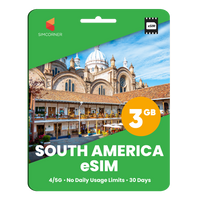 Thumbnail for South America Data eSIM