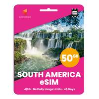 Thumbnail for South America Data eSIM