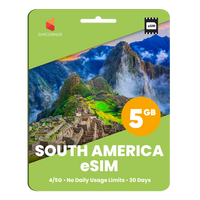 Thumbnail for South America Data eSIM