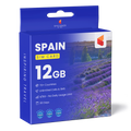 Spain Travel Sim Card (12GB)