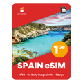 Spain eSIM: 1GB - 7 Days