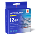 Switzerland Travel Sim Card (12GB)