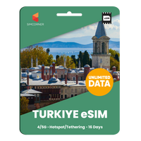 Thumbnail for [eSIM] Turkiye Unlimited Data