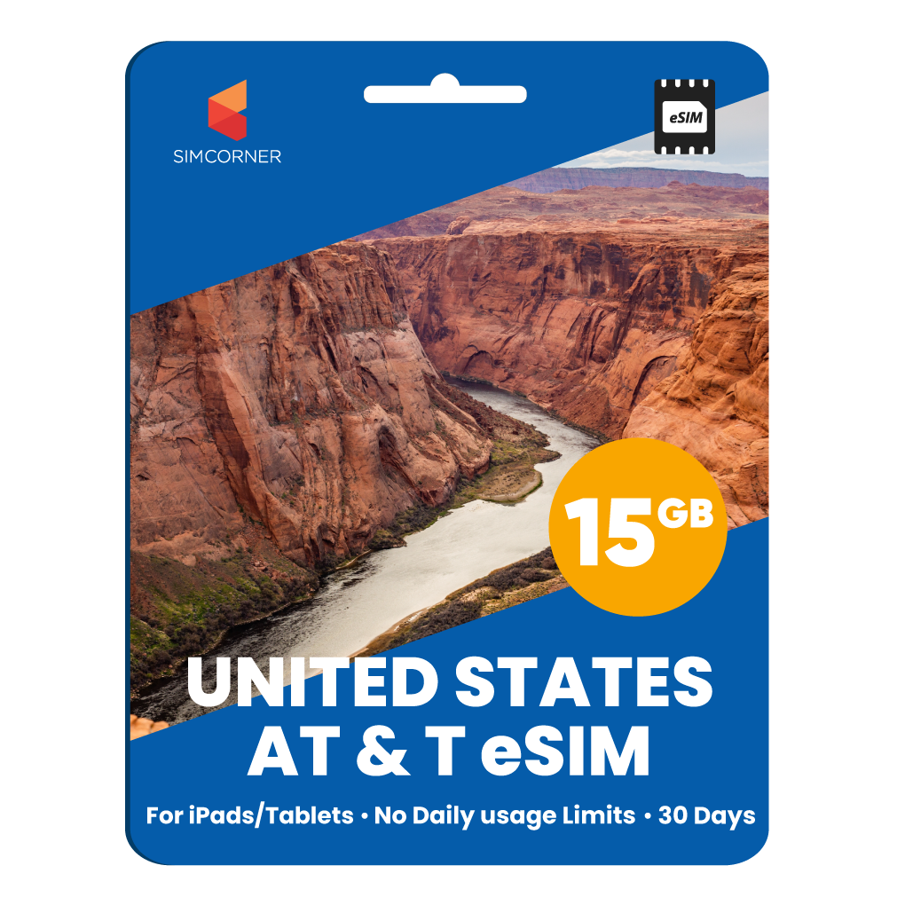 eSIM USA Data Only (iPad/Tablet)