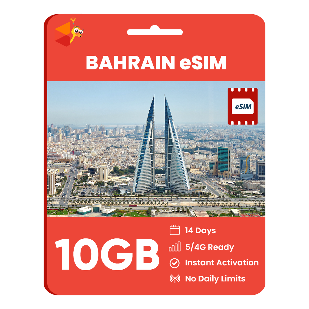 [eSIM] Bahrain Data eSIM (10GB - 14 Days)