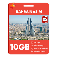 Thumbnail for [eSIM] Bahrain Data eSIM (10GB - 14 Days)