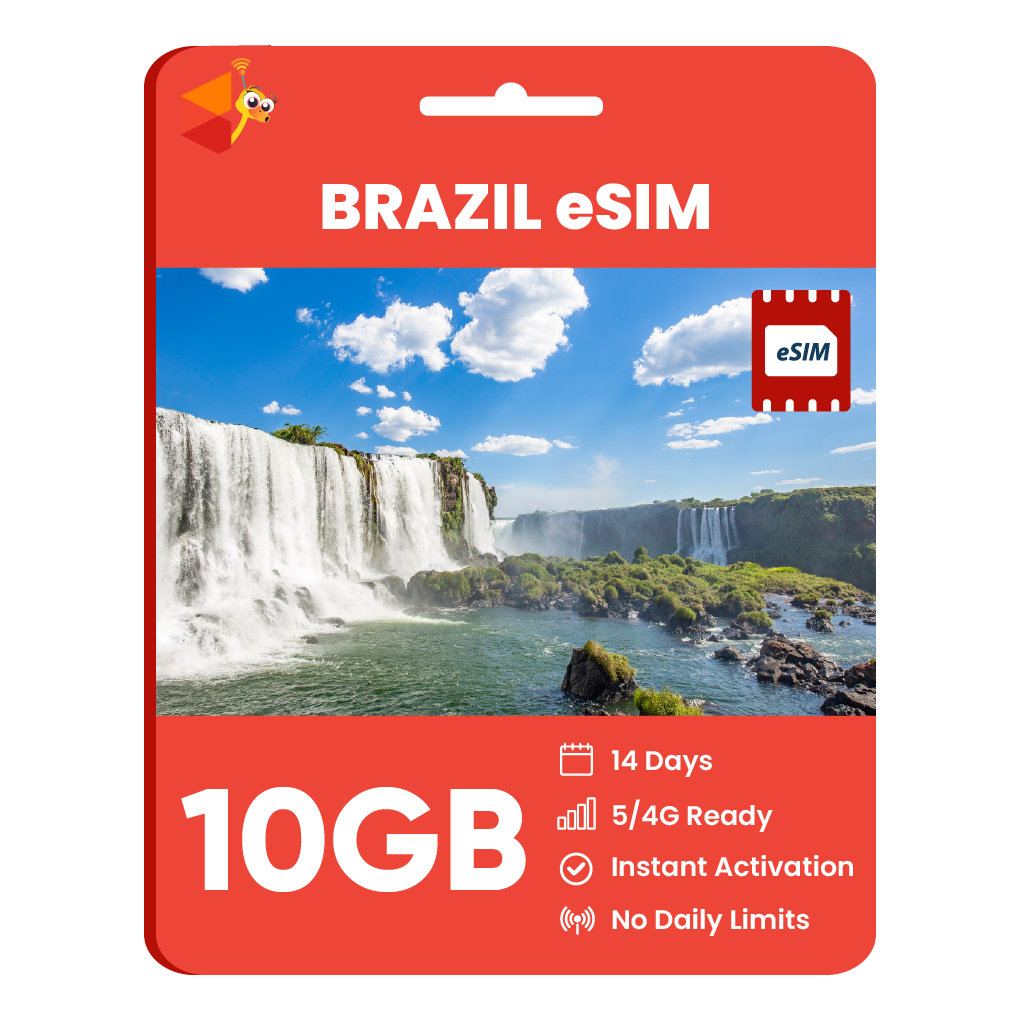 [eSIM] Brazil Data eSIM (10GB - 14 Days)