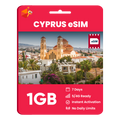 Cyprus eSIM: 1GB - 7 Days