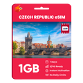 Czech Republic eSIM: 1GB - 7 Days