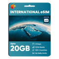 [eSIM] 31 Day International Data eSIM